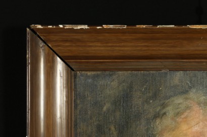 Paul Hoeniger (1865-1924), Porträt von ältere Frau (1893)-frame