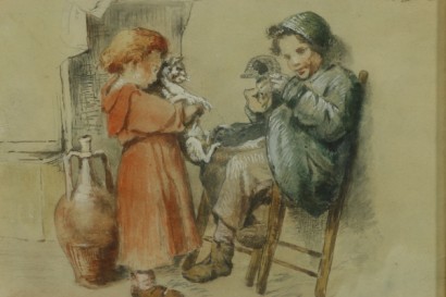 Antonio Rotta (1828-1903), Fanciulli