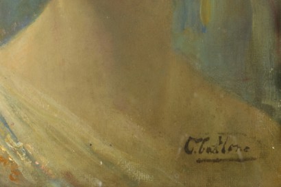 Cesare Tallone (1853-1919), Ritratto femminile