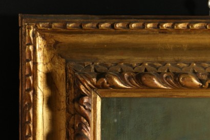 Cornice Cesare Tallone (1853-1919), Ritratto femminile