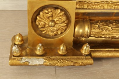 antiquariato, specchi e cornici, specchiera stile eclettico, specchiera legno e pastiglia, specchiera inizi 900, specchiera eclettico, specchiera italia, specchiera lombardia
