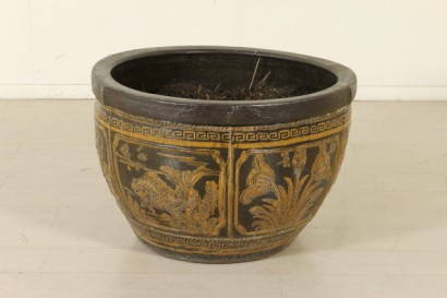 Antiquitäten, Antike, Keramik, antike Keramik, Bemalte Vase, # {* $ 0 $ *}, #Antiquitäten, #Antike, #Keramik, #CeramicAntica, #Vasodipinto, #madeinItaly