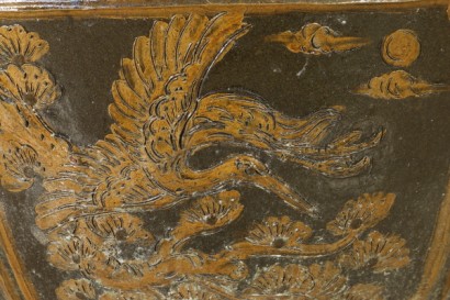 Antiquitäten, Antike, Keramik, antike Keramik, Bemalte Vase, # {* $ 0 $ *}, #Antiquitäten, #Antike, #Keramik, #CeramicAntica, #Vasodipinto, #madeinItaly