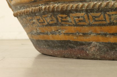 Antiquitäten, Antike, Keramik, antike Keramik, Bemalte Vase, # {* $ 0 $ *}, #Antiquitäten, #Antike, #Keramik, #CeramicAntica, #Vasodipinto, #madeinItaly