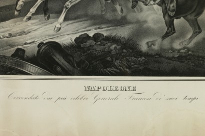 Napoléon, entouré de la plus célèbre de généraux Français