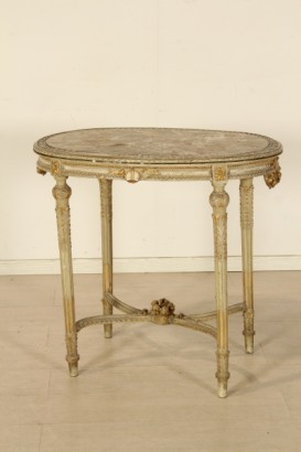 Bottega del 900, Neo-Renaissance-Stil Couchtisch, Couchtische, lackiertes Holz Couchtisch, Couchtisch 900 Ziel Italien, 900