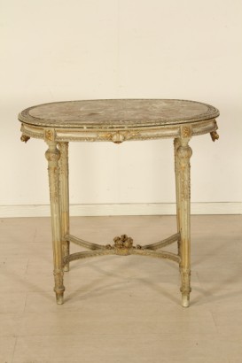 Bottega del 900, Neo-Renaissance-Stil Couchtisch, Couchtische, lackiertes Holz Couchtisch, Couchtisch 900 Ziel Italien, 900