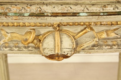 Bottega del 900, Neo-Renaissance-Stil Couchtisch, Couchtische, lackiertes Holz Couchtisch, Couchtisch 900 Ziel Italien, 900