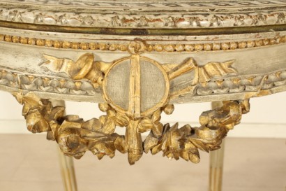 Bottega del 900, Neo-Renaissance-Stil Couchtisch, Couchtische, lackiertes Holz Couchtisch, Couchtisch 900 Ziel Italien, 900