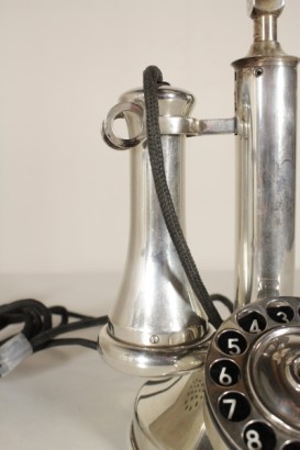 Telefono a candela - particolare