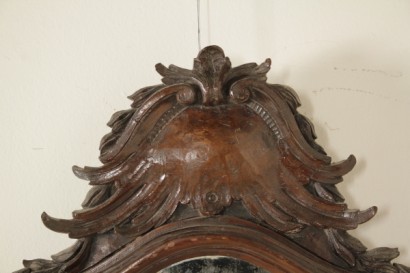 Specchiera legni antichi - particolare cornice