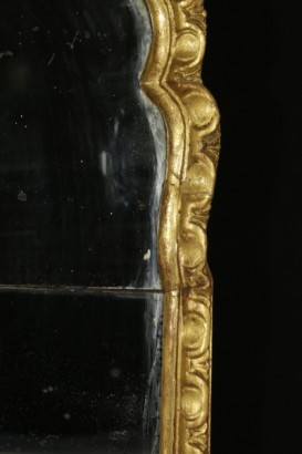 Coppia di specchiere con bracci - particolare