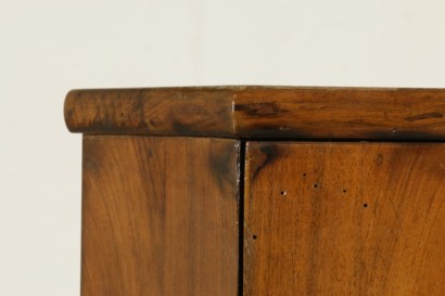 Comodino-colonna Impero - particolare