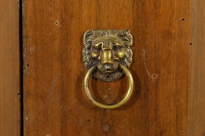 Comodino-colonna Impero - particolare