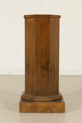 Comodino-colonna Impero - retro