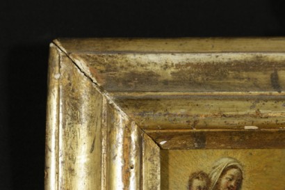 San Filippo Neri - particolare cornice