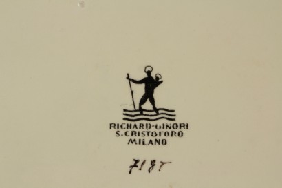 Gio Ponti, pair of tiles-Mark L