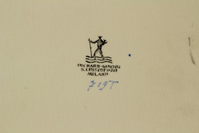 Gio Ponti, pair of tiles-mark singer