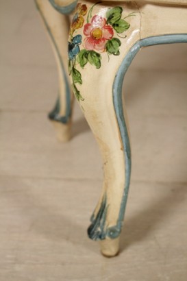 Credenza dipinta - particolare