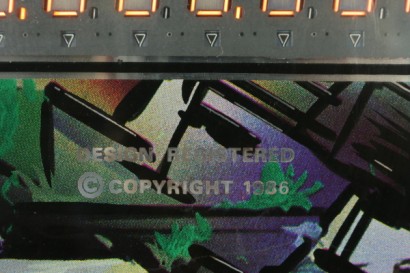 Flipper anni 80 - particolare