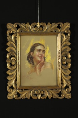 Aldo Mazza (1880 -1964), Ritratto di giovane donna