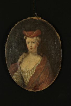 Coppia di ritratti di nobildonne