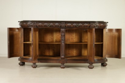 Buffet-Renaissance-dévers Secrétaire intérieur