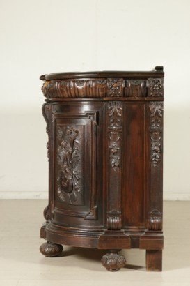 Dévers de crédence Secrétaire-Renaissance-gauche