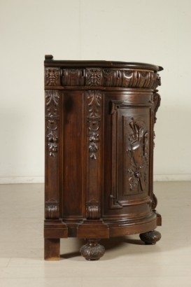 Dévers de crédence Secrétaire-Renaissance-droite