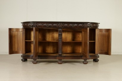 Buffet-Renaissance-dévers Secrétaire intérieur