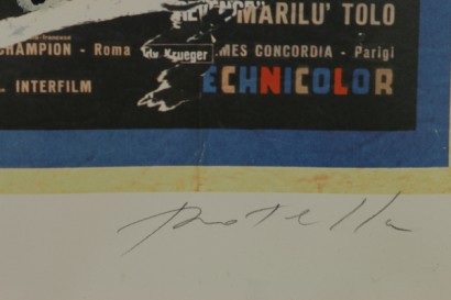 Mimmo Rotella (1918-2006), Matrimonio all'italiana-détails