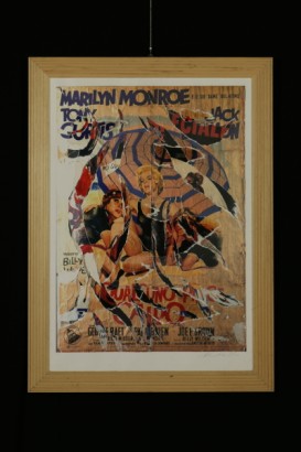 Mimmo Rotella (1918 – 2006), some like it hot
