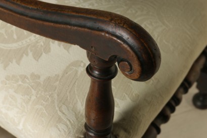 Trono a rocchetto - particolare