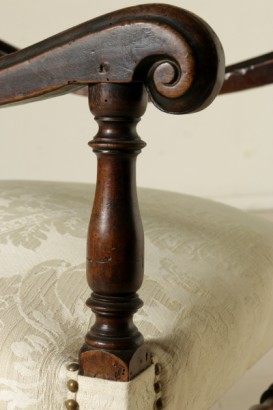Trono a rocchetto - particolare