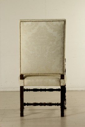 Trono a rocchetto - spalliera