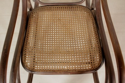 Detalle de silla mecedora