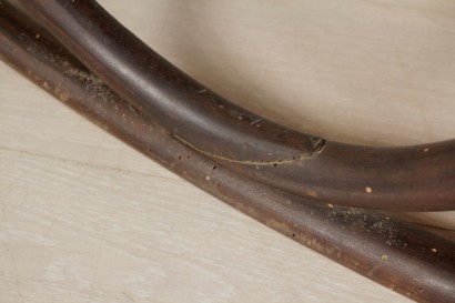 Detalle de silla mecedora