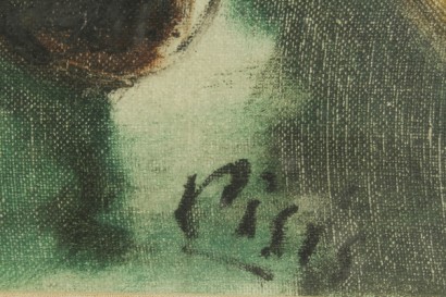 arte del novecento, arte del 900, pisis, scorcio di venezia, venezia nel 900, dipinto ad olio, dipinti del novecento, dipinti di venezia, dipinti su venezia