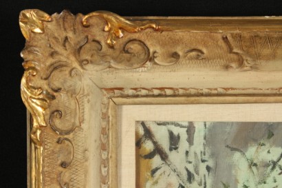 arte del novecento, arte del 900, pisis, scorcio di venezia, venezia nel 900, dipinto ad olio, dipinti del novecento, dipinti di venezia, dipinti su venezia