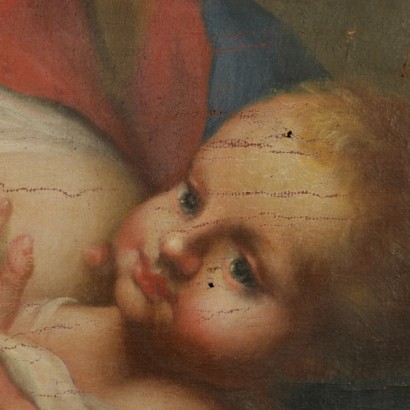Madonna del latte-detail