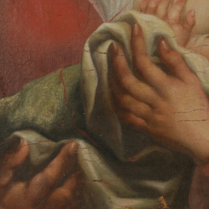 Madonna del latte-detail