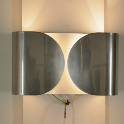 lampe, Flos lampe, lampe vintage, lampe de 60, la lampe 70, lampe design, lampe design italien, design italien, lampe feuille, Flos Foglio, Tobia lampe Scarpa, Tobia Scarpa, Flos chaussure, feuille écarlate, {* $ 0 $ *} , anticonline