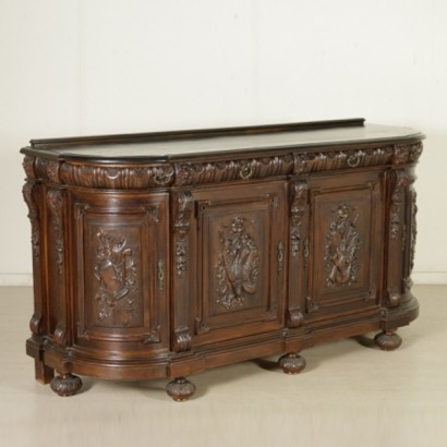 Dressoir cant Secrétaire-Renaissance