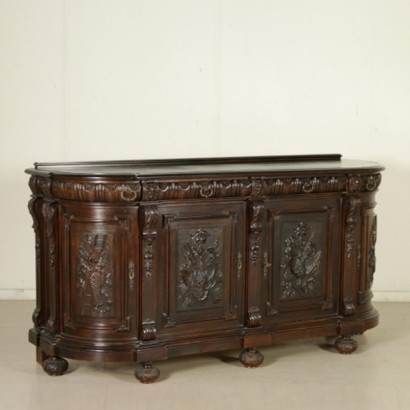 Dressoir cant Secrétaire-Renaissance
