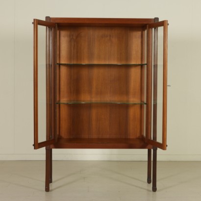 vetrina, vetrina vintage, vetrina anni 60, vetrina di design, design italiano, vetrina design italiano, vetrina di modernariato, di mano in mano, anticonline, vetrina in teak