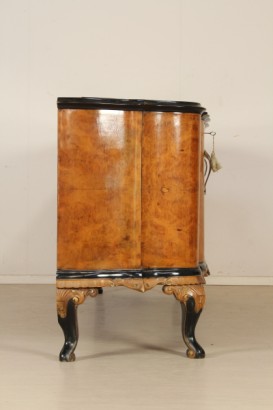 bottega del 900, arredi completi, sala stile chippendale, sala radica, credenza radica, vetrina radica, sedie radica, sala 900, credenza 900, vetrina 900, sedie 900, sala chippendale, credenza chippendale, vetrina chippendale, sedie chippendale, italia