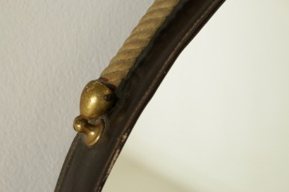 Spiegel, 60er Spiegel, 60er, Vintage Spiegel, Moderner Spiegel, Italienische Moderne, Italienische Vintage, {* $ 0 $ *}, runder Spiegel