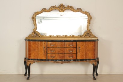 bottega del 900, arredi completi, sala stile chippendale, sala radica, credenza radica, vetrina radica, sedie radica, sala 900, credenza 900, vetrina 900, sedie 900, sala chippendale, credenza chippendale, vetrina chippendale, sedie chippendale, italia