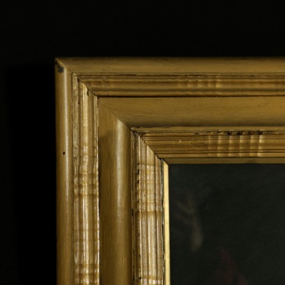 Madonna and child-picture frame