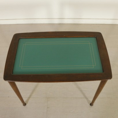 coffee table, coffee table 50s, 50s, vintage coffee table, designer coffee table, Italian design, Italian design coffee table, modern antiques coffee table, walnut stained table, walnut stained, {* $ 0 $ *}, anticonline